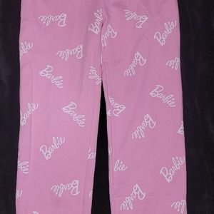 BARBIE ponk drawstring sweatpants size Xs
